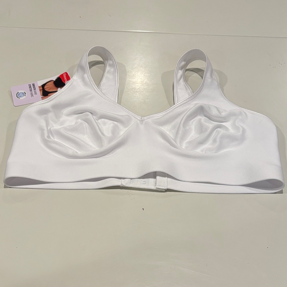 Hanes White Sports Bra